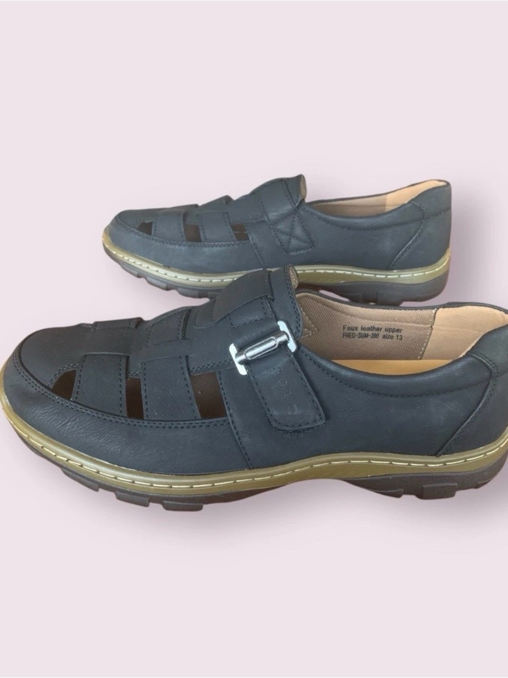 SOLO FRED SUM 200 BOAT SHOES SANDALS FISHERMAN SHOES MENS 13